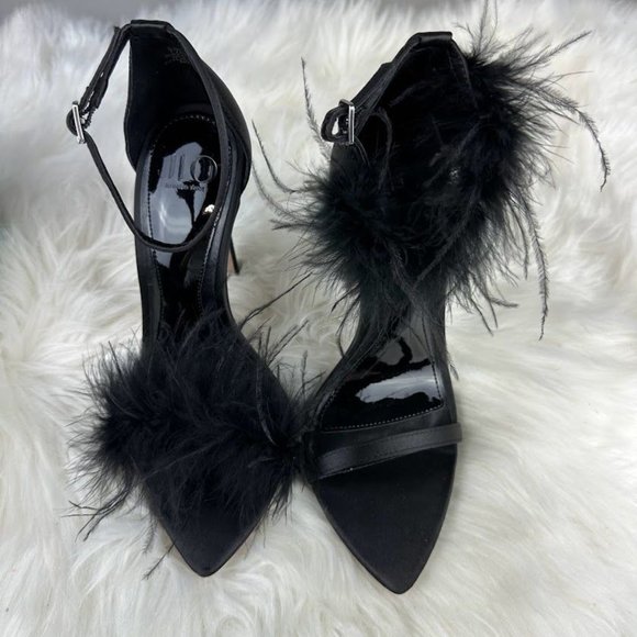 JLO Jennifer Lopez x REVOLVE Sunset Sandal in Black - Picture 3 of 7